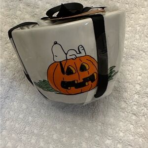 Rae Dunn Snoopy & Pumpkin halloween measuring cups